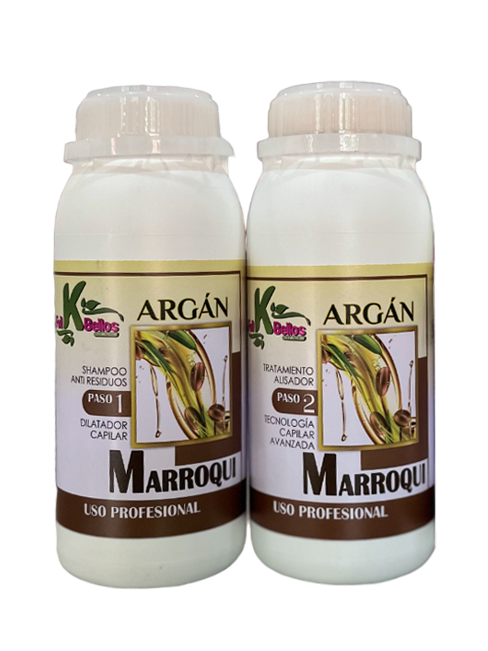 Alisado argan botox suave 2 pasos 250 m