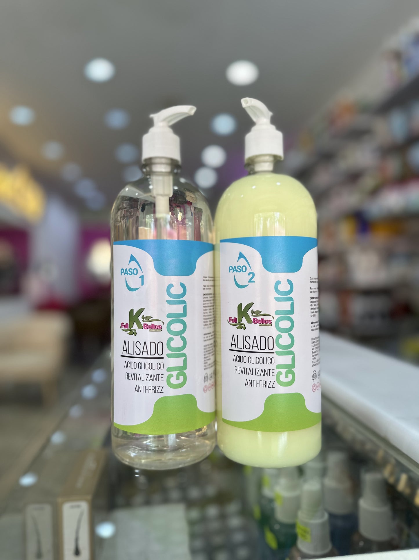 ALISADO ORGANICO GLICOLIC 2 PASOS LITRO