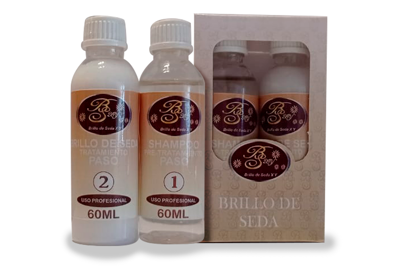 XY brillo de seda 2 pasos 250 ml