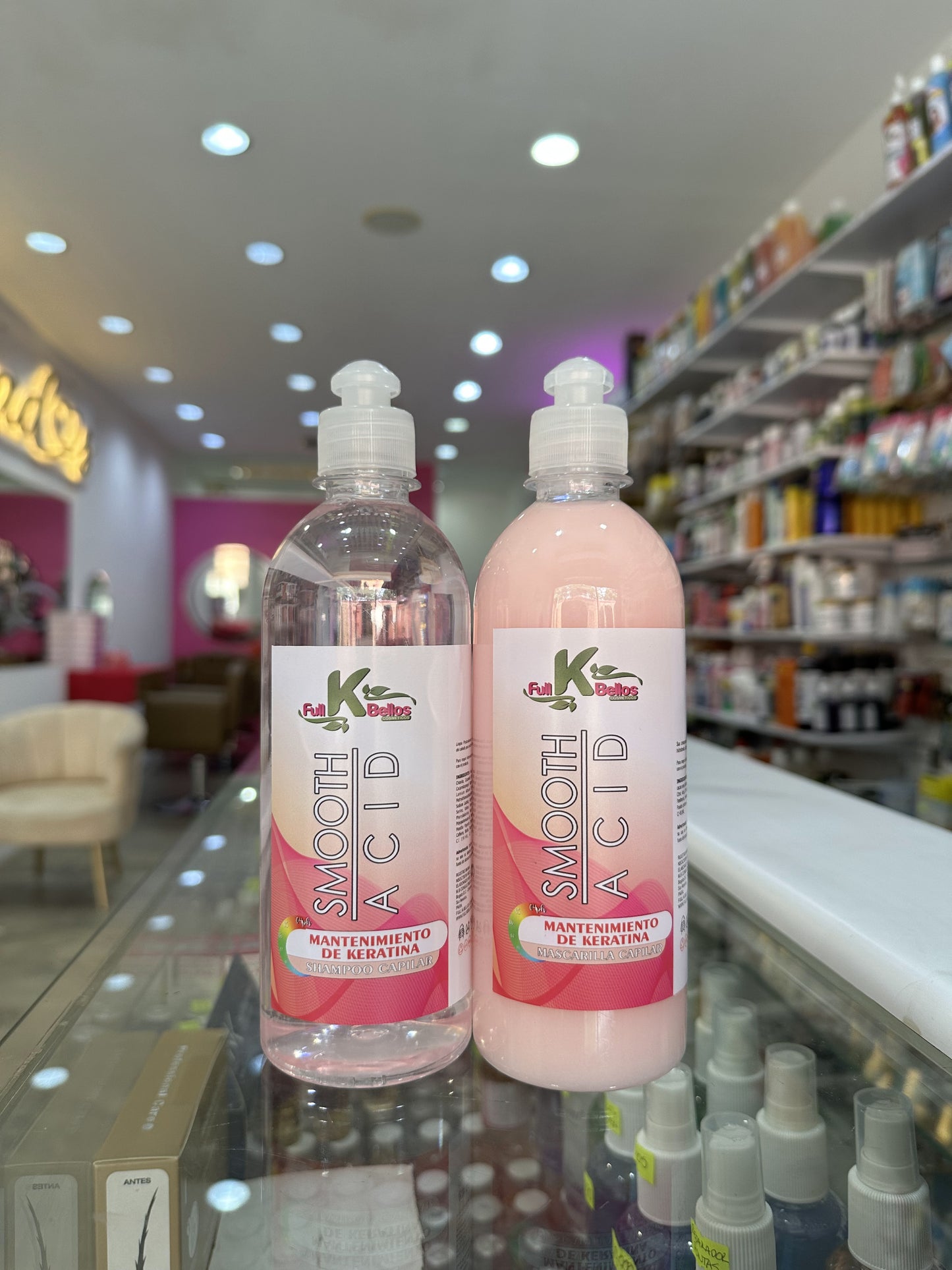SMOOT ACID POST ALISADO 2 PASOS 500 ML