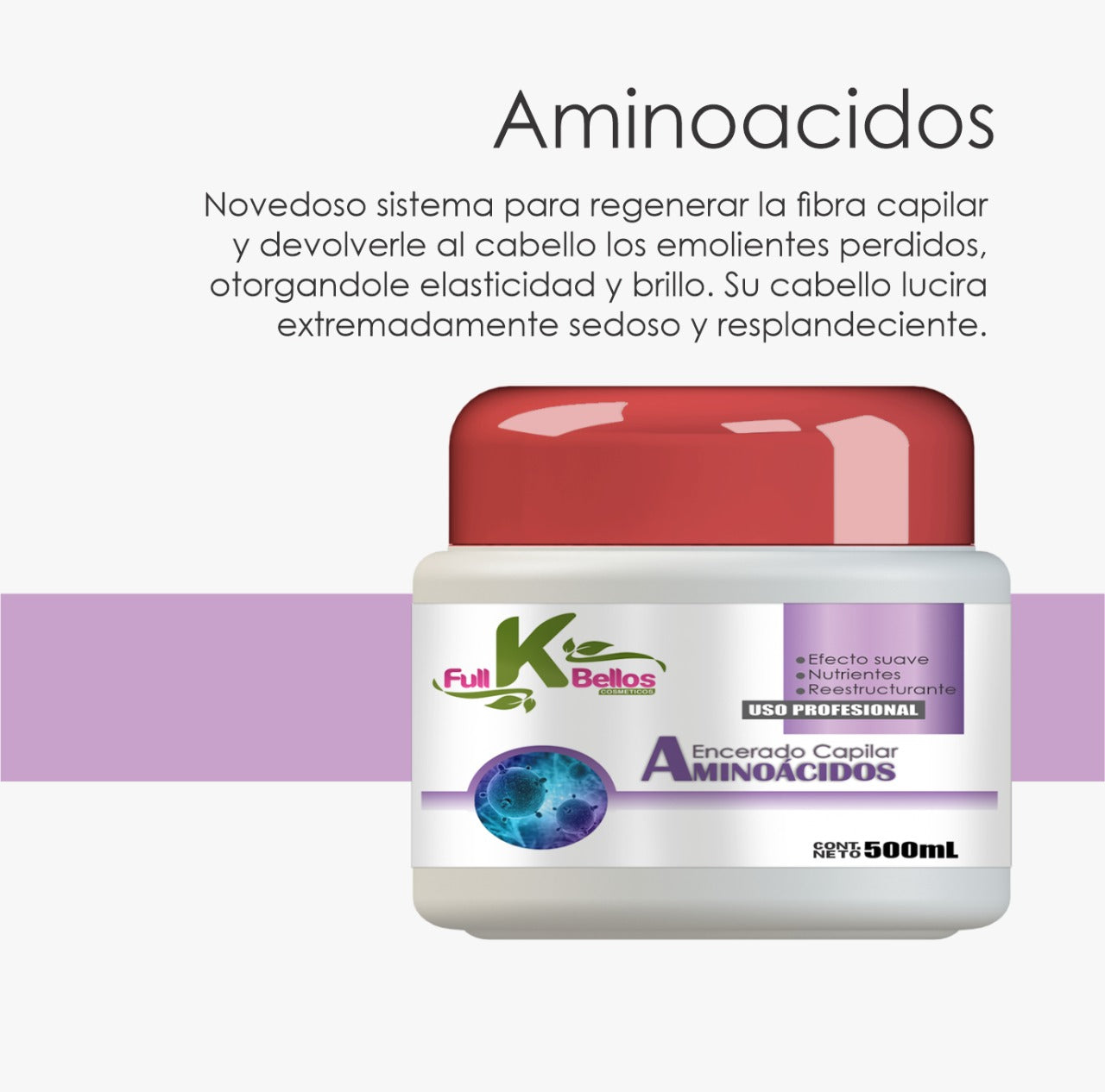 Encerado aminoacidos 250ml
