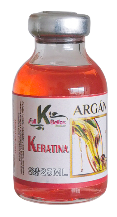 Ampolleta 25ml  Argán Keratina