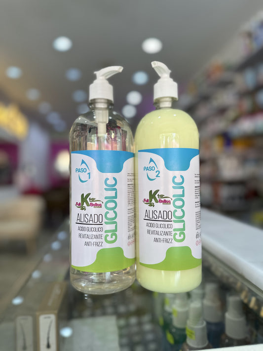 ALISADO ORGANICO GLICOLIC 2 PASOS LITRO
