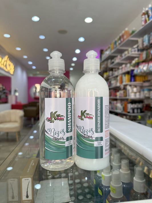 RIZOS SHAMPOO Y ACONDICIONADOR 500 ML