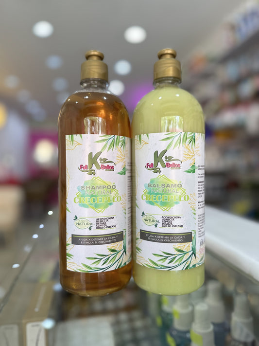 CRECEPELO SHAMPOO Y ACONDICIONADOR LT
