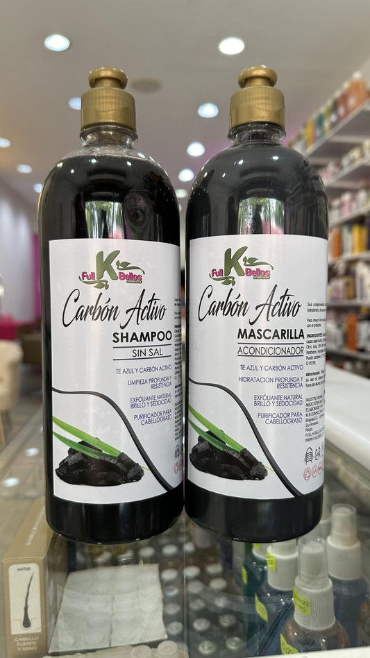 CARBON ACTIVADO SH Y ACONDICION LITRO