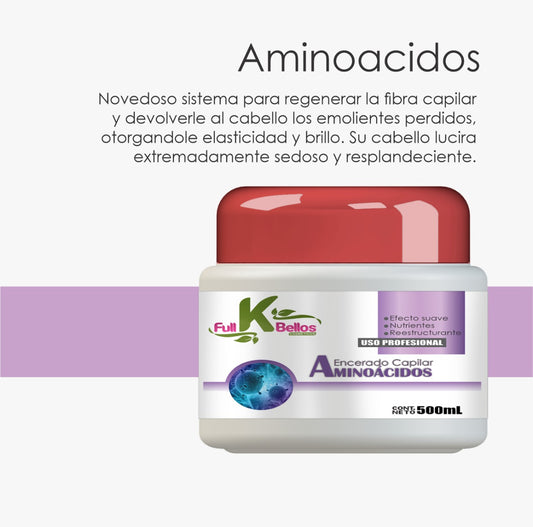 Encerado aminoacidos 250ml