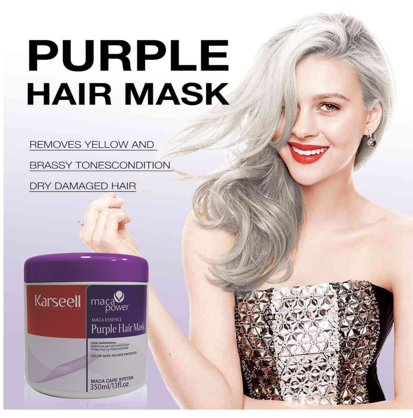 AAA karseell Purple Mask