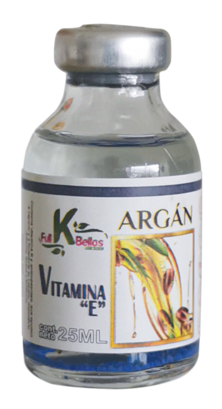 Ampolleta 25ml  Argán Vitamina E: