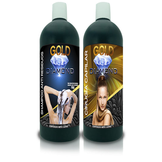 gold diamond cirugia capilar 2p litro