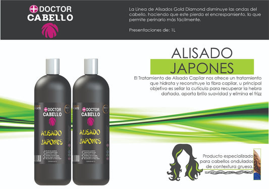 DR CABELLO 2 pasos 500 ml LISO JAPONES