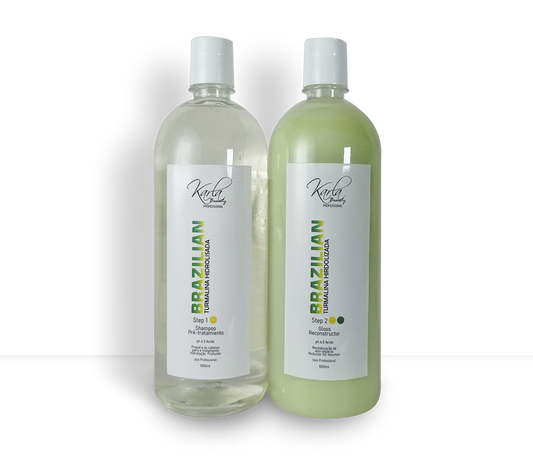karla beauty kit 2 pasos 500ml brazilia