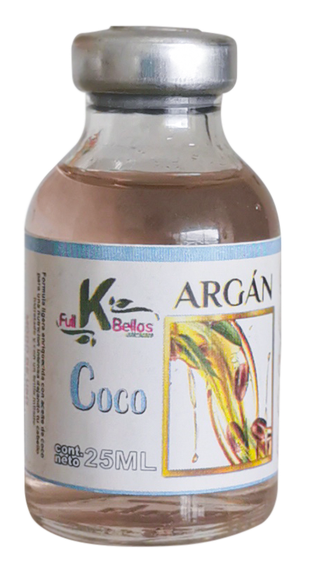 Ampolleta 25ml  Argán Coco