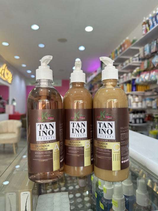 ALISADO ORGANICO TANINO 3 PASOS 500 ML