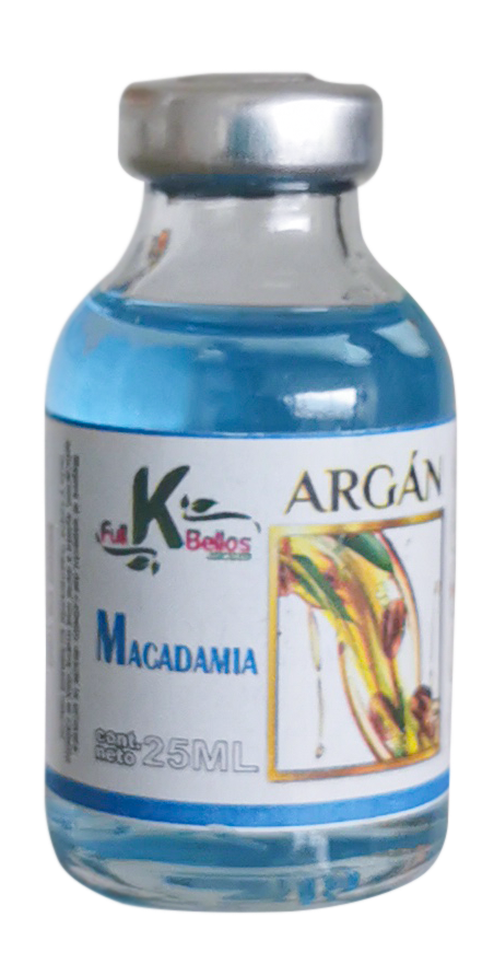 Ampolleta 25ml  Argán Macadamia