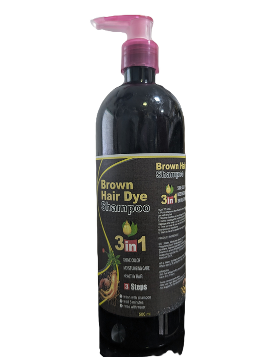 hairdye 500ml brown 1u sin caja