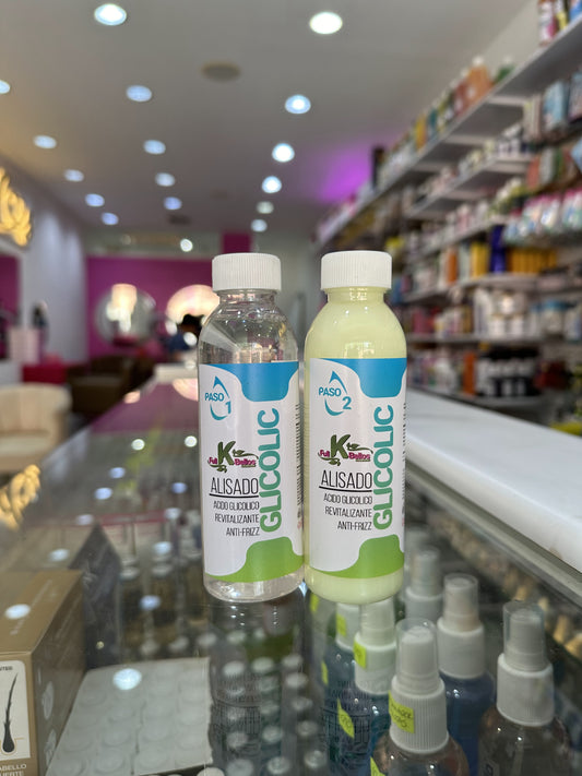 ALISADO ORGANICO GLICOLIC 2 PASOS 250 M
