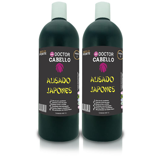 DR CABELLO 2 pasos litro ALISADO JAPONE